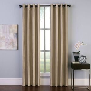 Open Box - Curtainworks - 1pc 50"x144" Light Filtering Malta Wind Sand